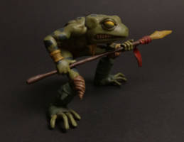 Bullywug (Dungeons and Dragons) Custom Statue / Bust