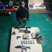 One 12th Scale Captain PRICE. Task Force 141 (Modern Warfare 3) Custom Action Figure