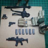 One 12th Scale Captain PRICE. Task Force 141 (Modern Warfare 3) Custom Action Figure [Tools of the Trade]
