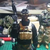 One 12th Scale Captain PRICE. Task Force 141 (Modern Warfare 3) Custom Action Figure [BRAVO SIX Going DARK!]