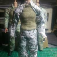 One 12th Scale  German KSK Tropentarn camo (Modern Warfare) Custom Action Figure