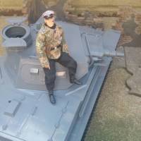 One 12th Scale Mezco WWII Panzer Captain (Battlefield) Custom Action Figure