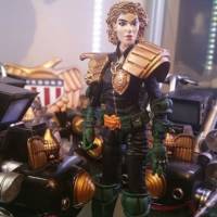 One 12th Scale. Judge Cassandra Anderson PSI (Judge Dredd) Custom Action Figure
