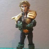 One 12th Scale. Judge Cassandra Anderson PSI (Judge Dredd) Custom Action Figure
