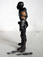 Doogus Skor – Human Bounty Hunter (Star Wars) Custom Action Figure [Left View]