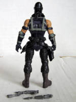 Doogus Skor – Human Bounty Hunter (Star Wars) Custom Action Figure [Rear View]