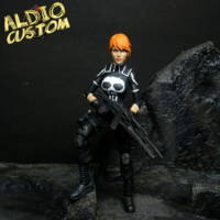 Rachel cole-alves (Punisher) Custom Action Figure