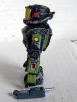 C1-GREEN2 “Greenie” – Service/Protocol Droid (Star Wars) Custom Action Figure [Left View]