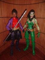 Cerebra and Krystalin-X men 2099 (Marvel Legends) Custom Action Figure