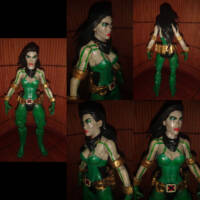 Cerebra and Krystalin-X men 2099 (Marvel Legends) Custom Action Figure