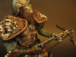 Berserker troll, LOTR custom of the McFarlane medieval Spawn figure (Spawn) Custom Action Figure