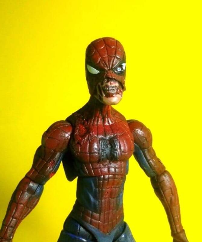 funko spiderman zombie