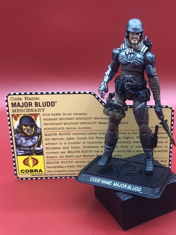 major bludd action figure