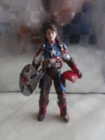 Agent Carter Lady Cap (Captain America) Custom Action Figure [Her Captain's hat off...to the Captain, her love]