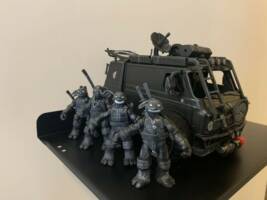 Teenage Mutant Ninja Turtles Assault Van with Slash Custom (Teenage Mutant Ninja Turtles) Custom Vehicle