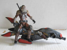 Illiot Ponk (Sibian Bounty Hunter) & FZT Speeder Bike (Star Wars) Custom Action Figure