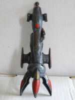 Illiot Ponk (Sibian Bounty Hunter) & FZT Speeder Bike (Star Wars) Custom Action Figure [Top View of Bike]