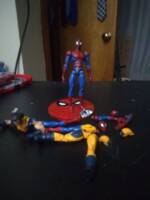 Better McFarlane Spidey (FrankenSpidey (Spider-Man) Custom Action Figure [spidey and the figures that made him]