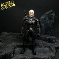 Geralt of rivia (Witcher) Custom Action Figure