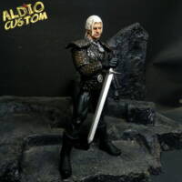 Geralt of rivia (Witcher) Custom Action Figure