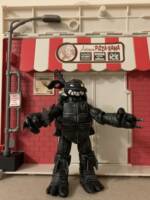 TMNT Slash black and White (Teenage Mutant Ninja Turtles) Custom Action Figure