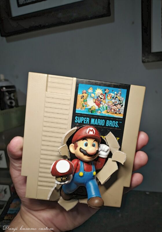 super mario diorama set