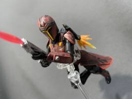 Star Wars The Clone Wars Custom 3.75 Rook Kast Mandalorian Helmet for Hasbro TVC 