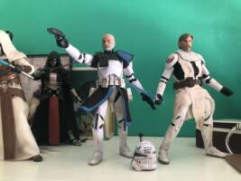 Obi Wan Kenobi Clone Wars (Star Wars Clone Wars) Custom Action Figure
