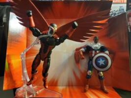 Falcon Modern Costume (Marvel Legends) Custom Action Figure [Action pose !]