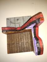 Destroyed building corner (Marvel Legends) Custom Diorama / Playset