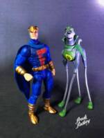 Blue Falcon and Dynomutt (Marvel Legends) Custom Action Figure