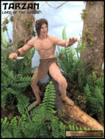 Tarzan, Lord of the Jungle (Tarzan) Custom Diorama / Playset