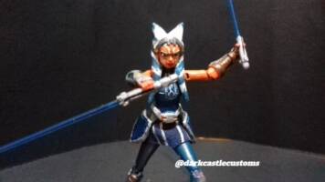Ahsoka Tano from the Siege of Mandalore (Star Wars Clone Wars) Custom Action Figure