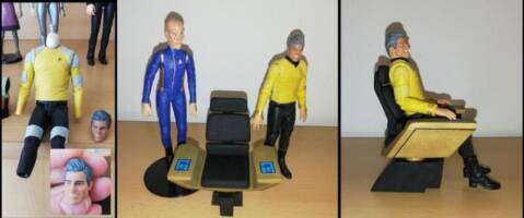 Captain Pike (Star Trek: Discovery) - DST (Star Trek) Custom Action Figure