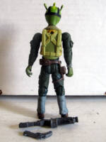 Krombopulous – Gromflomite Bounty Hunter – A Star Wars/Rick & Morty Mash Up (Rick and Morty) Custom Action Figure [Rear View]
