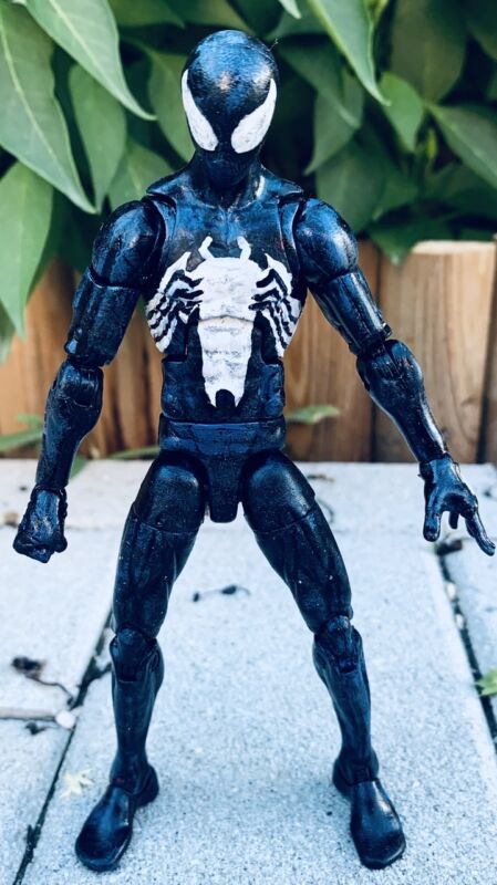 spider man black and gold suit action figure