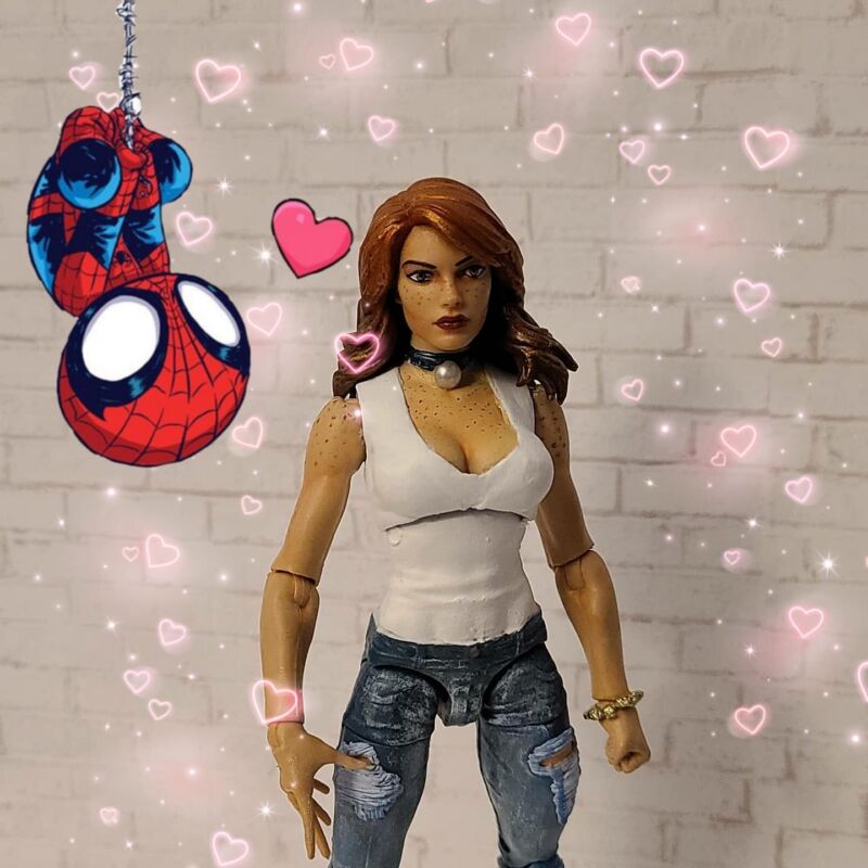 Mary Jane Watson Marvel Legends Custom Action Figure