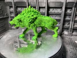 Doom Eternal Marauder’s Wolf (Doom) Custom Miniature / Figurine