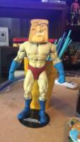 Powdered Toast Man (Ren and Stimpy) Custom Action Figure