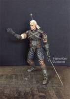 Witcher 3 Geralt - The White Wolf (Witcher) Custom Action Figure [Completed 2]