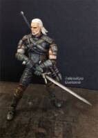 Witcher 3 Geralt - The White Wolf (Witcher) Custom Action Figure [Completed 3]