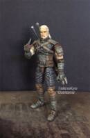 Witcher 3 Geralt - The White Wolf (Witcher) Custom Action Figure [Witcher Greeting]
