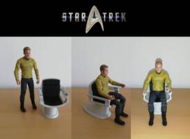 Captain's chair - USS Enterprise (Star Trek: Into Darkness) (Star Trek) Custom Diorama / Playset