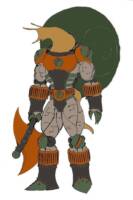 Snail-Axe (concept) (Masters of the Universe) Custom Action Figure
