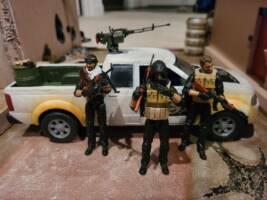 ISIS Insurgents and Technical (G.I. Joe) Custom Action Figure