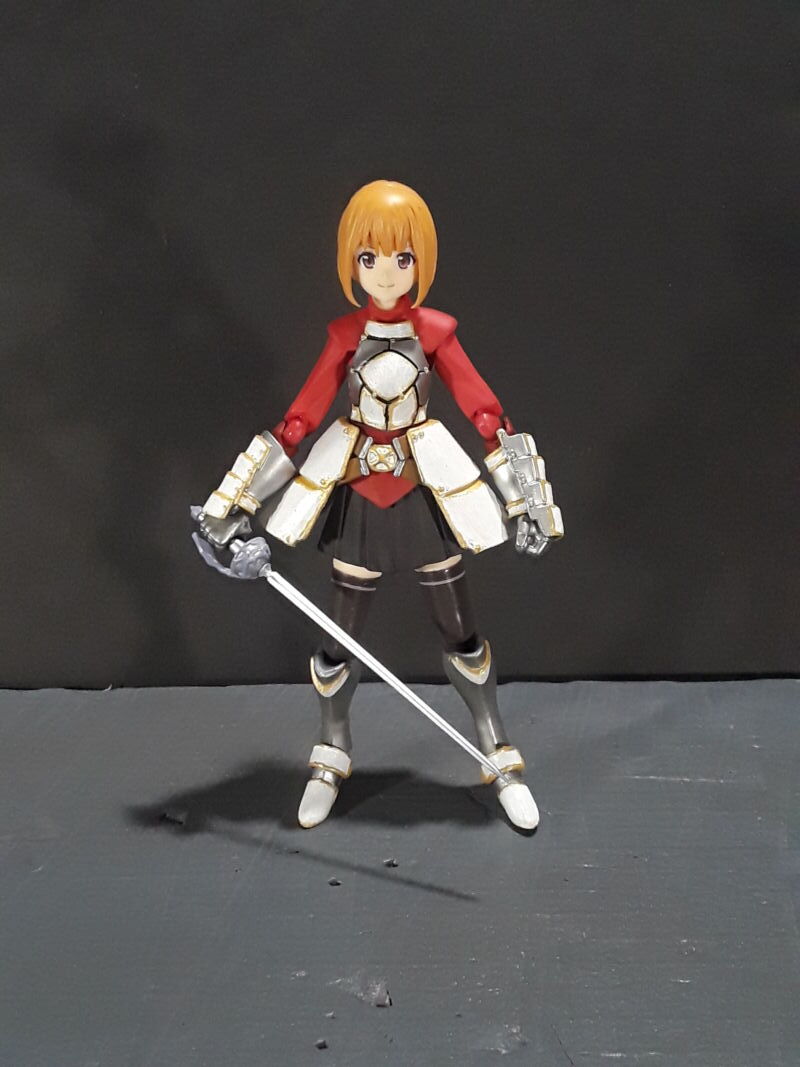 Female Knight/Adventurer (Anime) Custom Action Figure Female Knight/Adventurer (Anime) Custom Action Figure