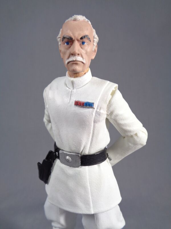 Star Wars custom Wullf Yularen black series head Robert Clarke A New Hope Rebels 