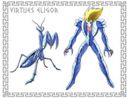 Mantis Eligor (Saint Seiya) Custom Action Figure