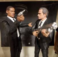 Men In Black MIB Agent J and Agent K (Men in Black) Custom Action Figure