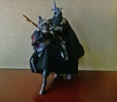The Witch-king Of Angmar and his Horse (Lord of the Rings) Custom Action Figure